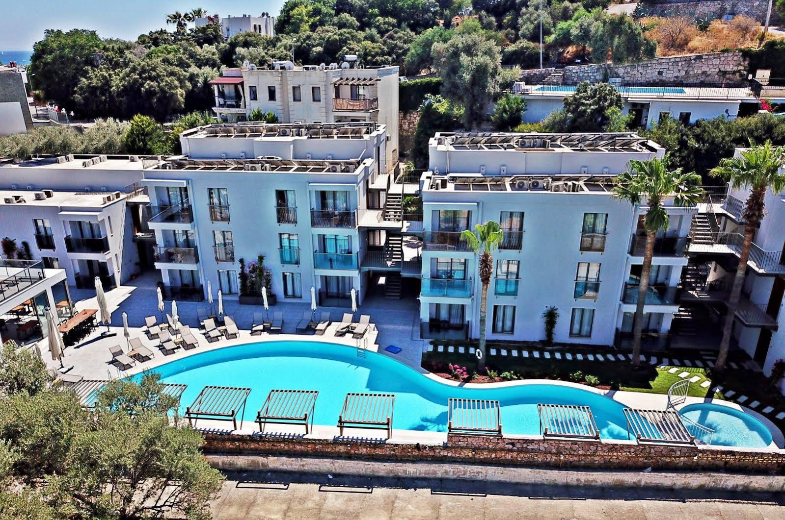 Queen Residences & Apart Hotel Bodrum Exterior foto